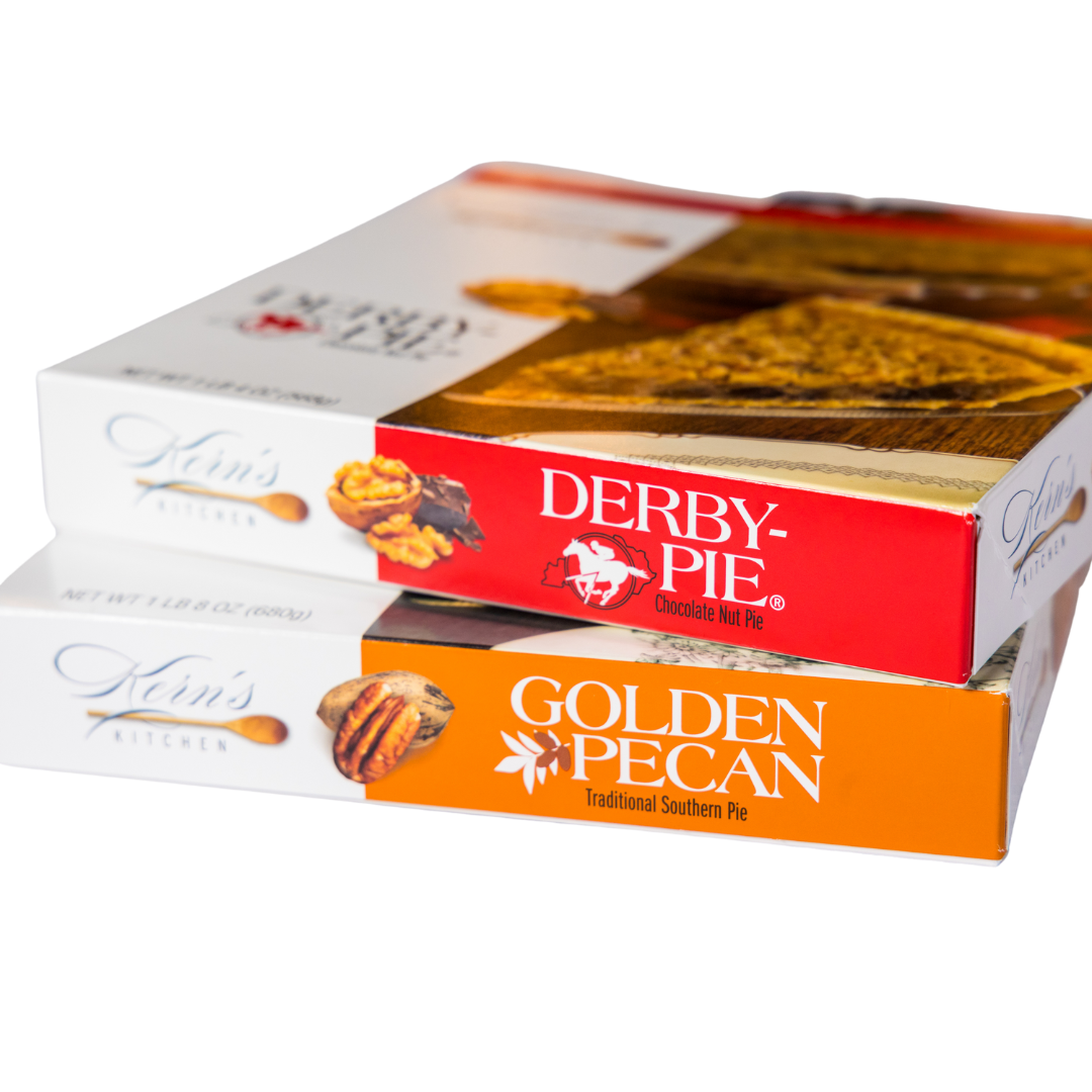 Derby-Pie® chocolate nut pie & Golden Pecan pie Bundle