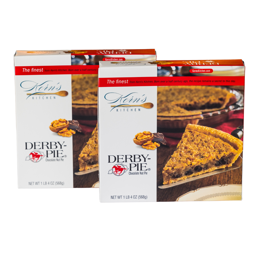 Derby-Pie® chocolate nut pie 2 pack