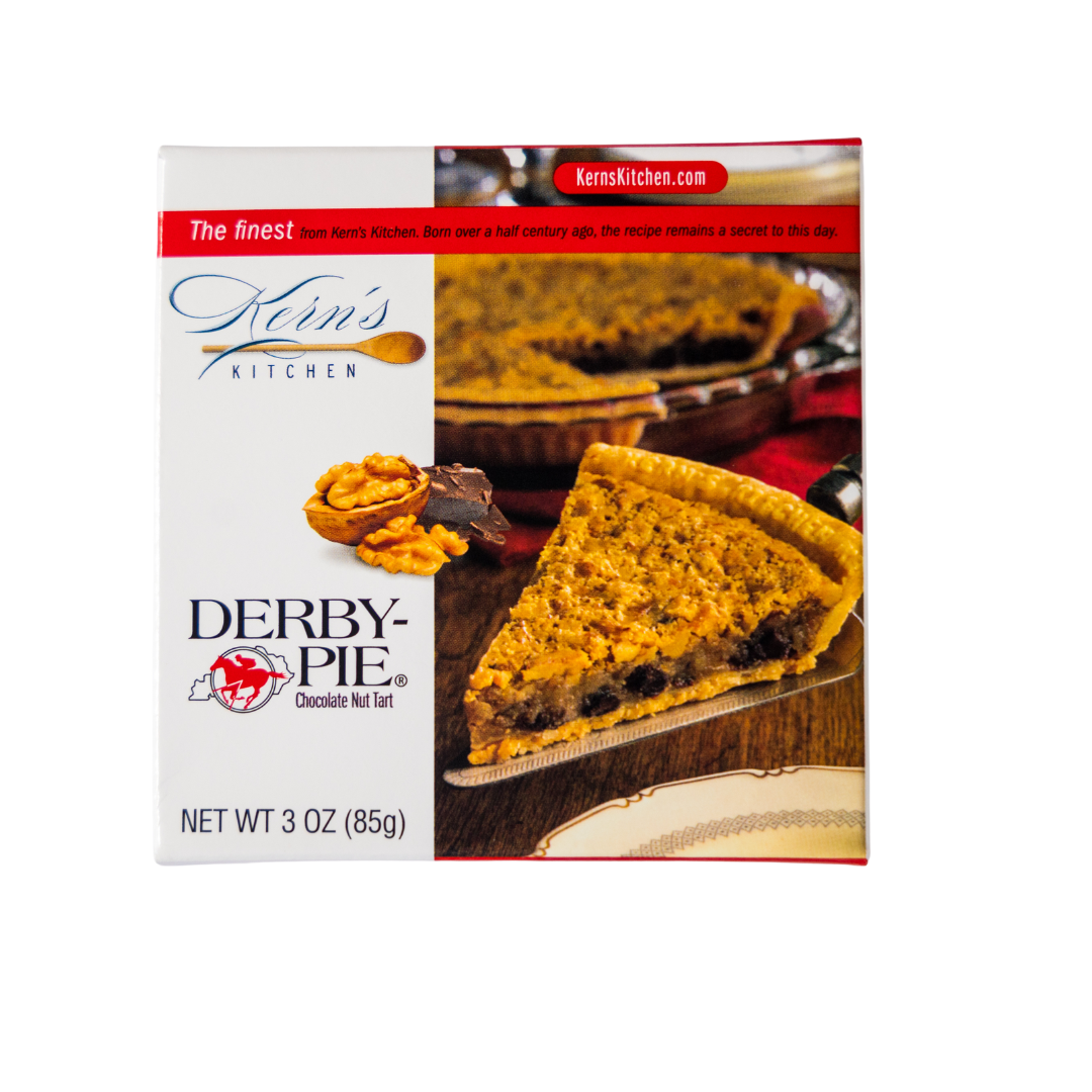 4 Mini Derby-Pie® chocolate nut tart box