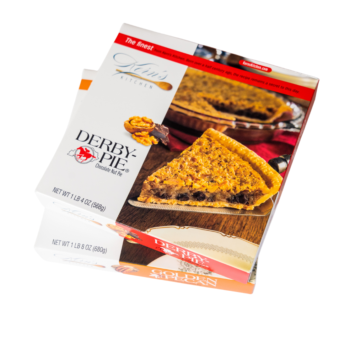 Derby-Pie® chocolate nut pie & Golden Pecan pie Bundle